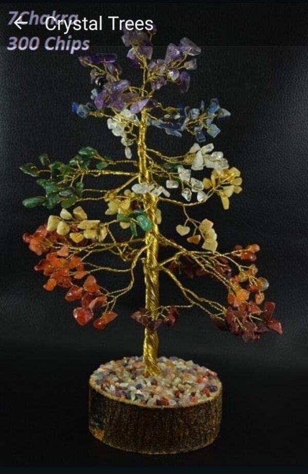 7 Chakra 300 Chips Stone Tree