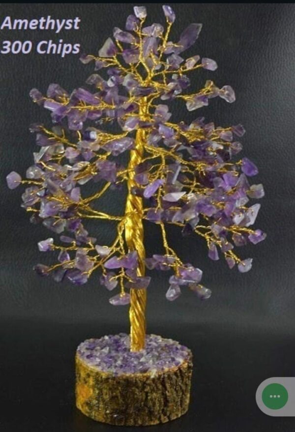 Amethyst 300 Chips Stone Tree