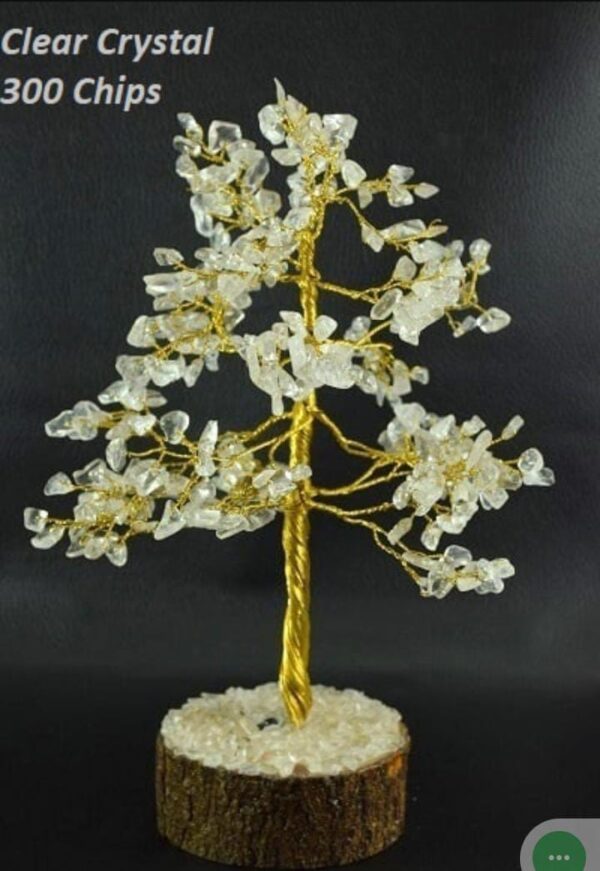 Clear Crystal 300 Chips Stone Tree