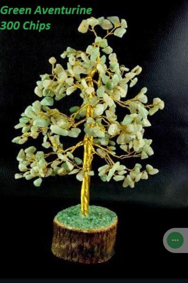 Green Aventurine 300 Chips Stone Tree