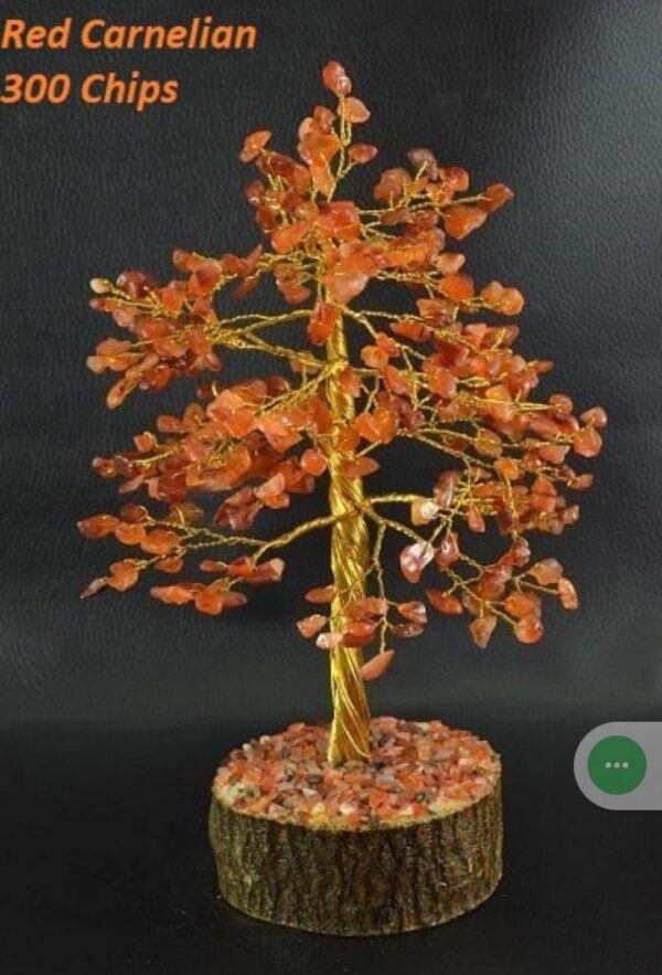 Red Carnelian 300 Chips Stone Tree