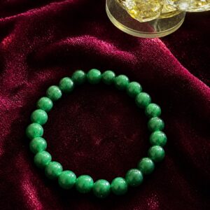 White Rainbow Moonstone 8mm Stone Bracelet