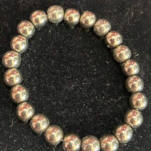 Hematite 8mm Stone Bracelet